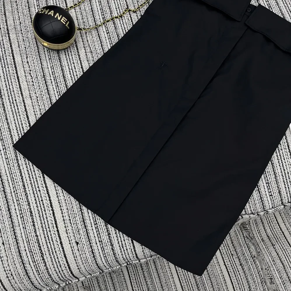 Dior Blouse Black Cotton Poplin for Women Dior Blouse Black Cotton Poplin for Women