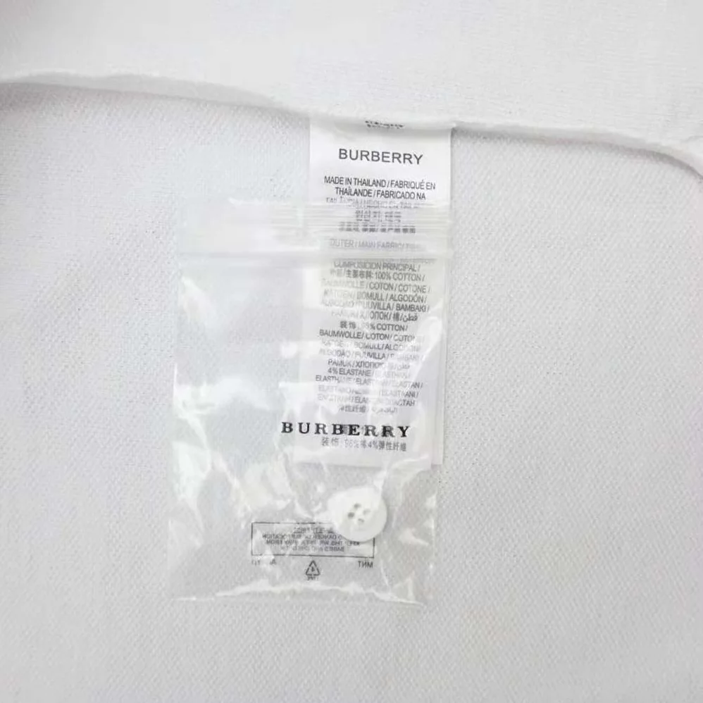 Burberry Icon Stripe Placket Cotton Pique Polo Shirt for Men in White Burberry Icon Stripe Placket Cotton Pique Polo Shirt for Men in White