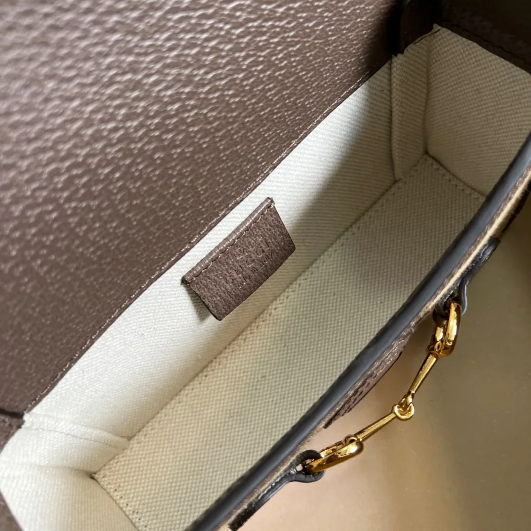 Gucci Horsebit 1955 Mini Bag Brown Gucci Horsebit 1955 Mini Bag Brown