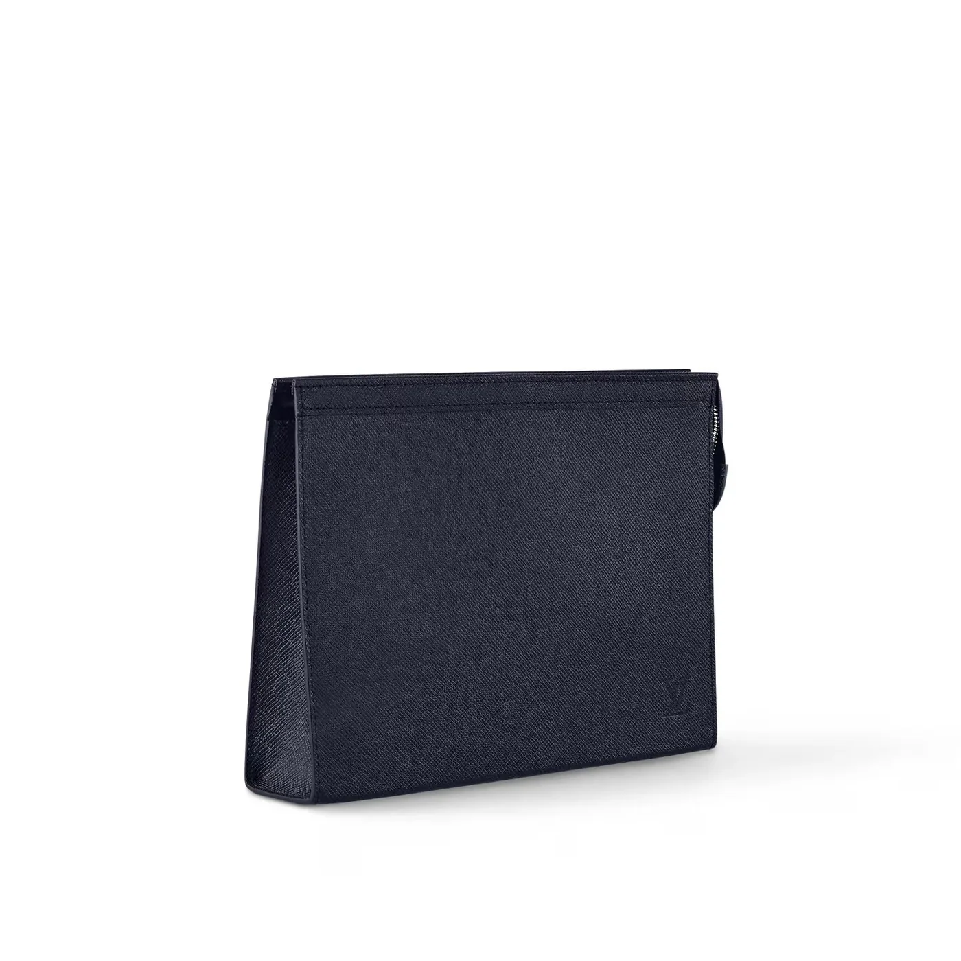 Louis Vuitton Pochette Voyage MM Pouch in Midnight Blue Silver Hardware Louis Vuitton Pochette Voyage MM Pouch in Midnight Blue Silver Hardware