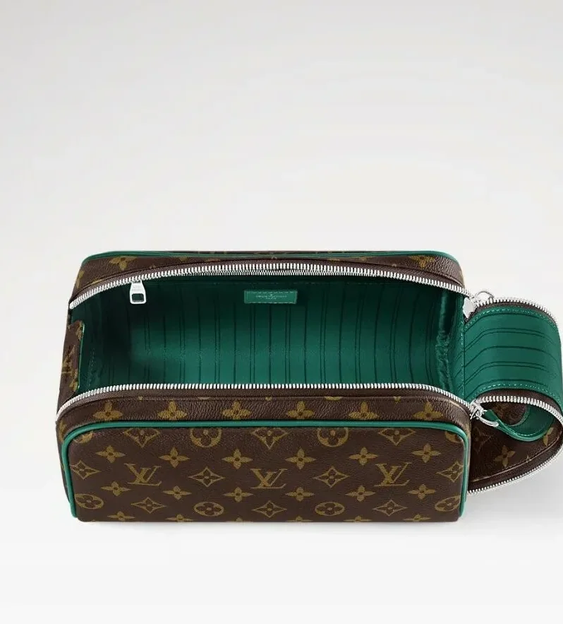 Louis Vuitton Dopp Kit Monogram Canvas Minty in Green / Louis Vuitton Dopp Kit Monogram Canvas Minty in Green /