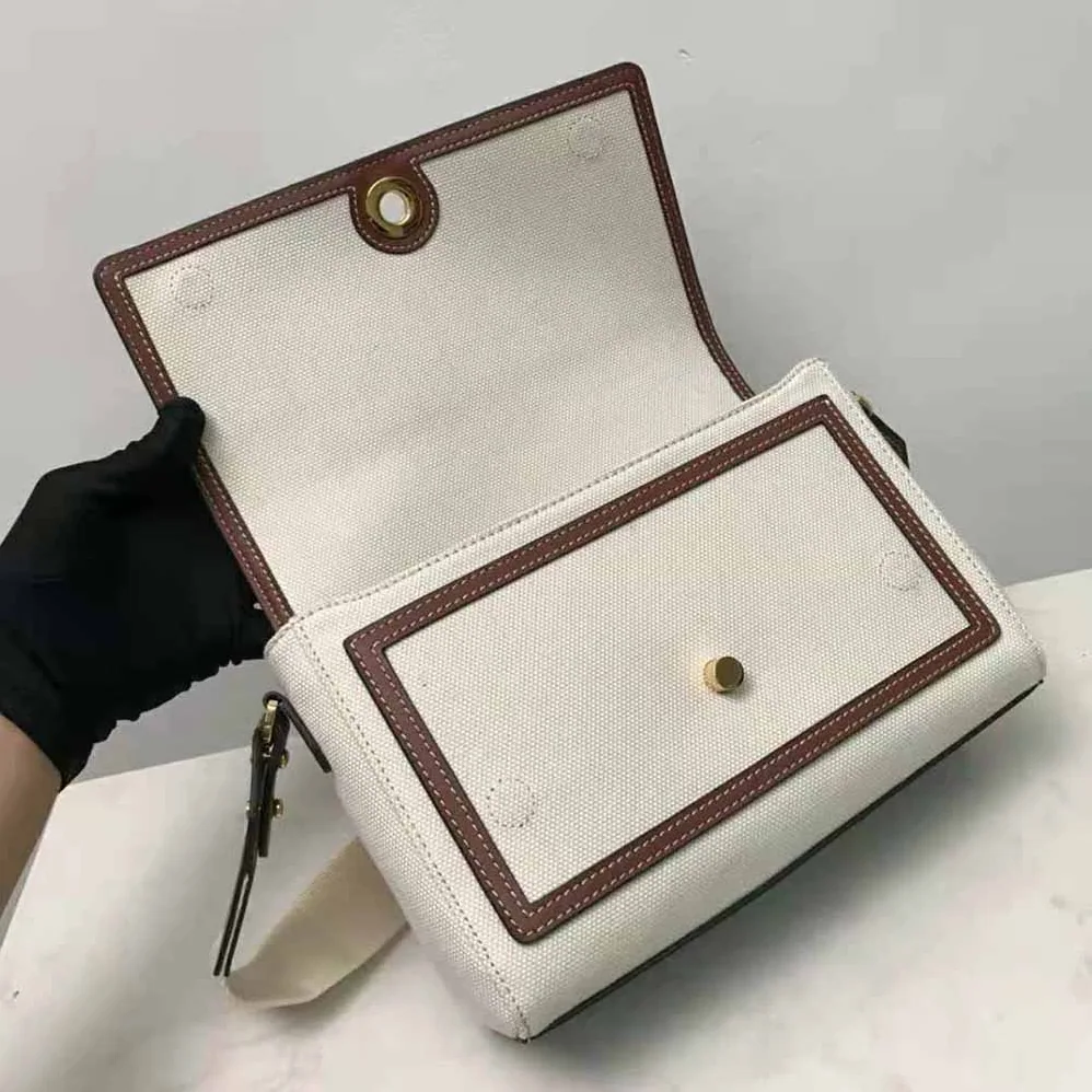 Burberry Horseferry Print Canvas Note Crossbody Bag for Women Burberry Horseferry Print Canvas Note Crossbody Bag for Women