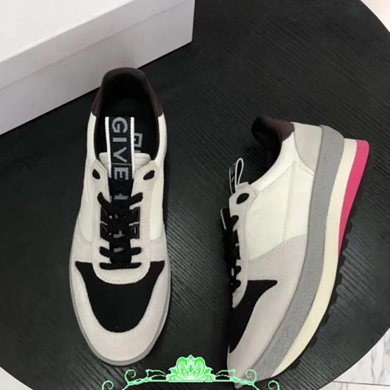 Givenchy Shoes Runner Sneakers in Suede, Leather and Nylon for Men