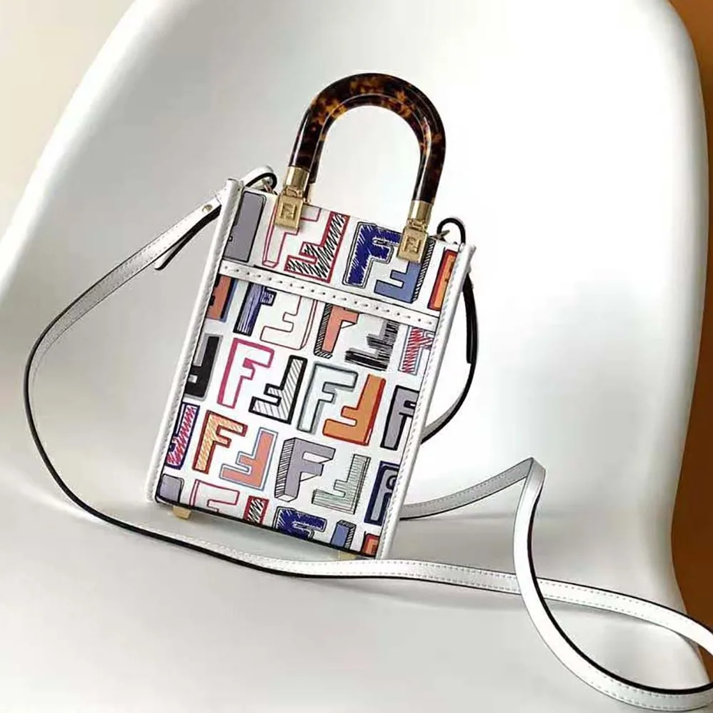 Fendi Mini Sunshine Shopper Chinese Valentine's Day Limited Edition Mini for Women in bag Fendi Mini Sunshine Shopper Chinese Valentine's Day Limited Edition Mini for Women in bag