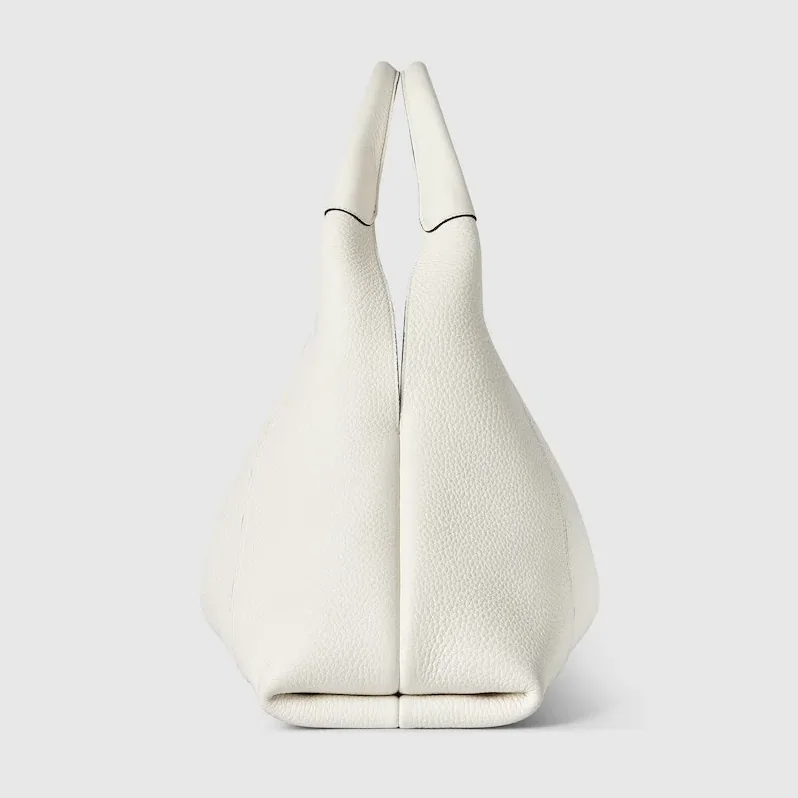 Gucci Softbit Maxi Shoulder Bag White /