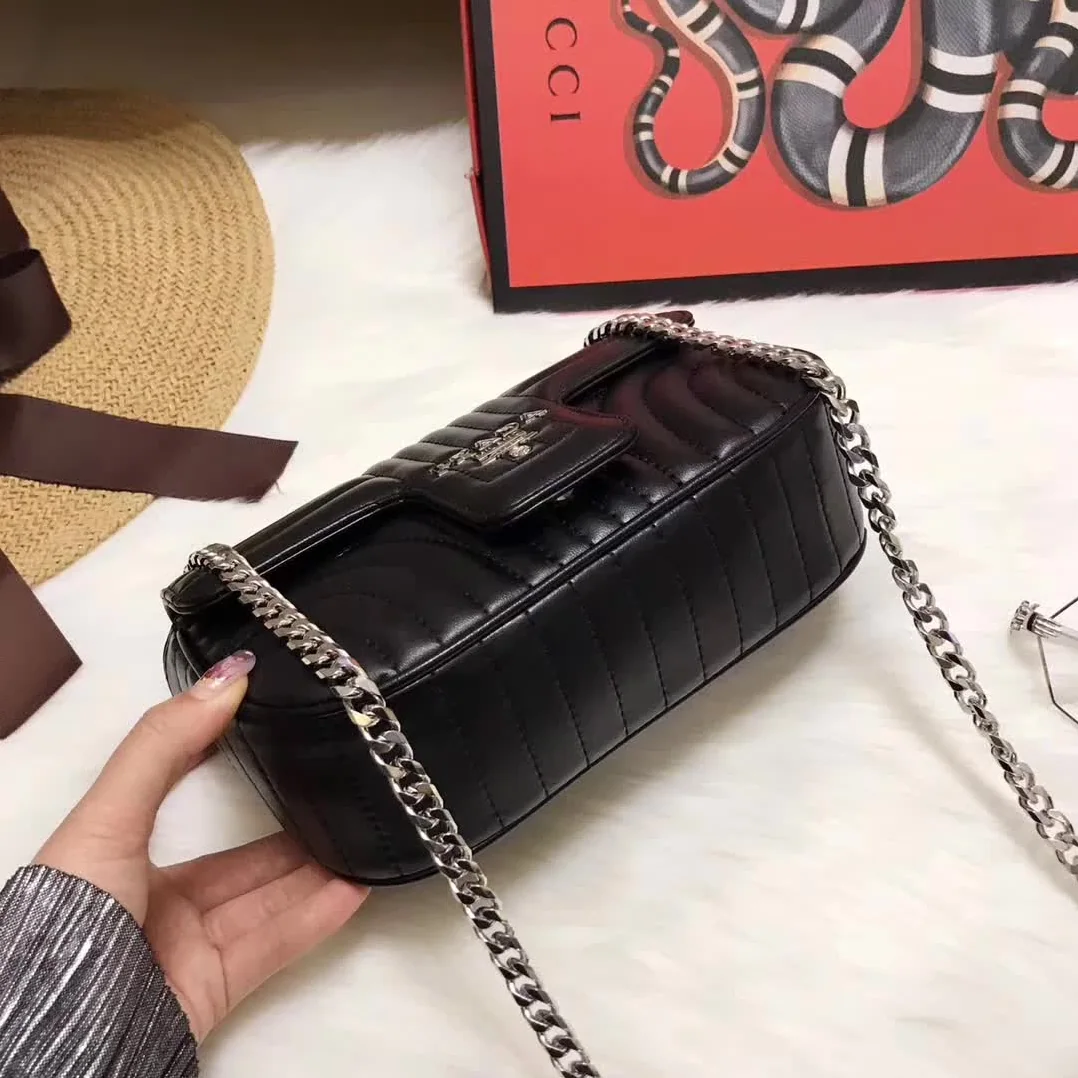 Prada Diagramme Small Leather Shoulder Bag in Black Prada Diagramme Small Leather Shoulder Bag in Black