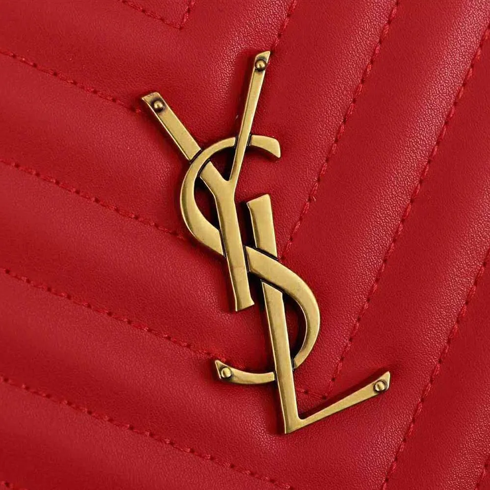 Saint Laurent YSL Lou Camera Bag Matelasse Leather for Women in Red Saint Laurent YSL Lou Camera Bag Matelasse Leather for Women in Red