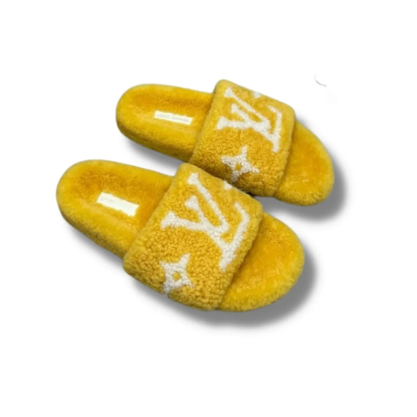 Louis Vuitton Paseo Flat Comfort Mule Yellow Louis Vuitton Paseo Flat Comfort Mule Yellow