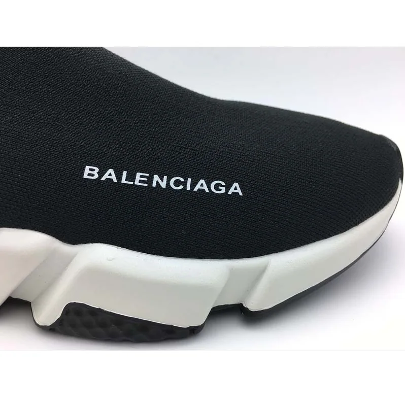Balenciaga Stretch Mesh High Top Sneakers for Unisex in Black Balenciaga Stretch Mesh High Top Sneakers for Unisex in Black