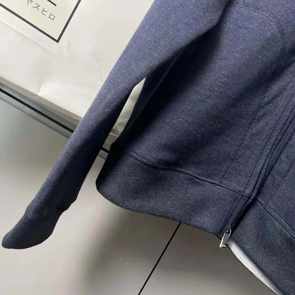 Dior Track Jacket Navy Blue Cotton Knit and Cashmere for Women