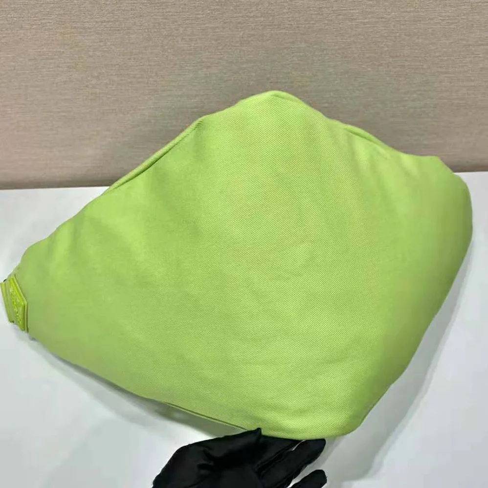 Prada Canvas Prada Triangle Bag for Women in Green