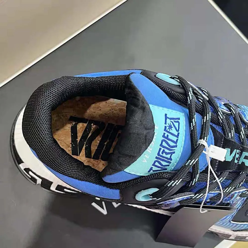 Versace Trigreca Coveted Sneaker Family for Women in Blue Versace Trigreca Coveted Sneaker Family for Women in Blue