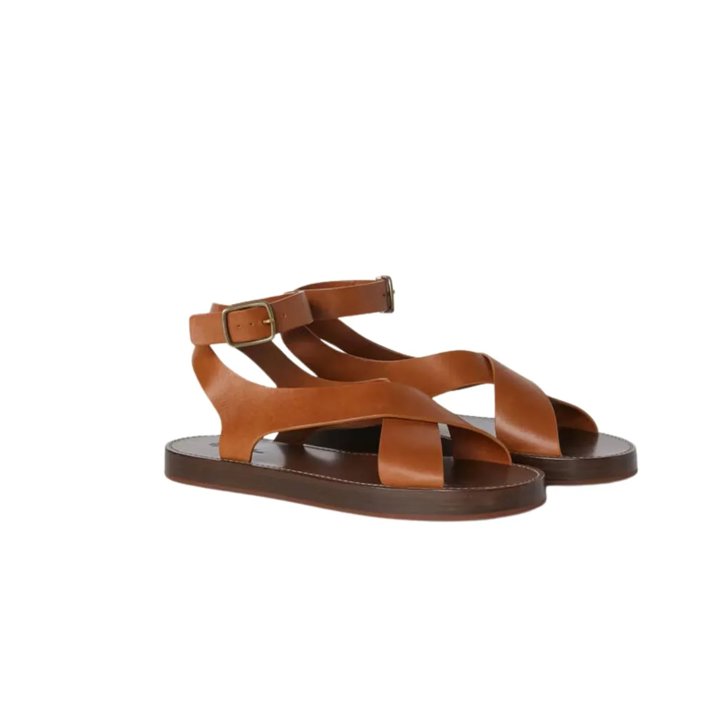 Loro Piana Sumie Sandal Tanned Gold - FAO1816 E0BV