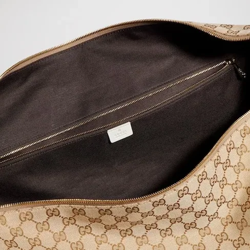Gucci Brera Large Crossbody Bag / Sand/ Dark Brown Gold Hardware A00B49 FAFV9 9664 Gucci Brera Large Crossbody Bag / Sand/ Dark Brown Gold Hardware A00B49 FAFV9 9664