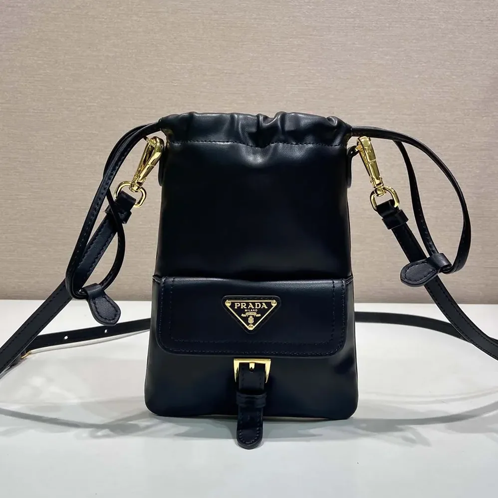 Prada Nappa Leather Pouch for Women