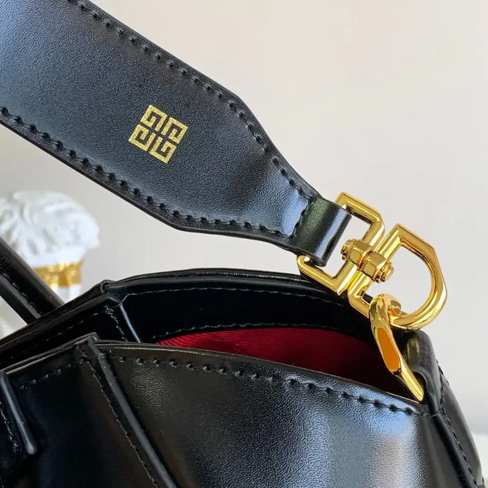 Givenchy Mini Antigona Bag in Box Leather for Women in Black