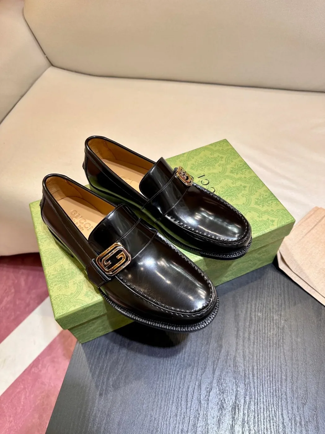 Gucci Interlocking G Loafer Black Gucci Interlocking G Loafer Black
