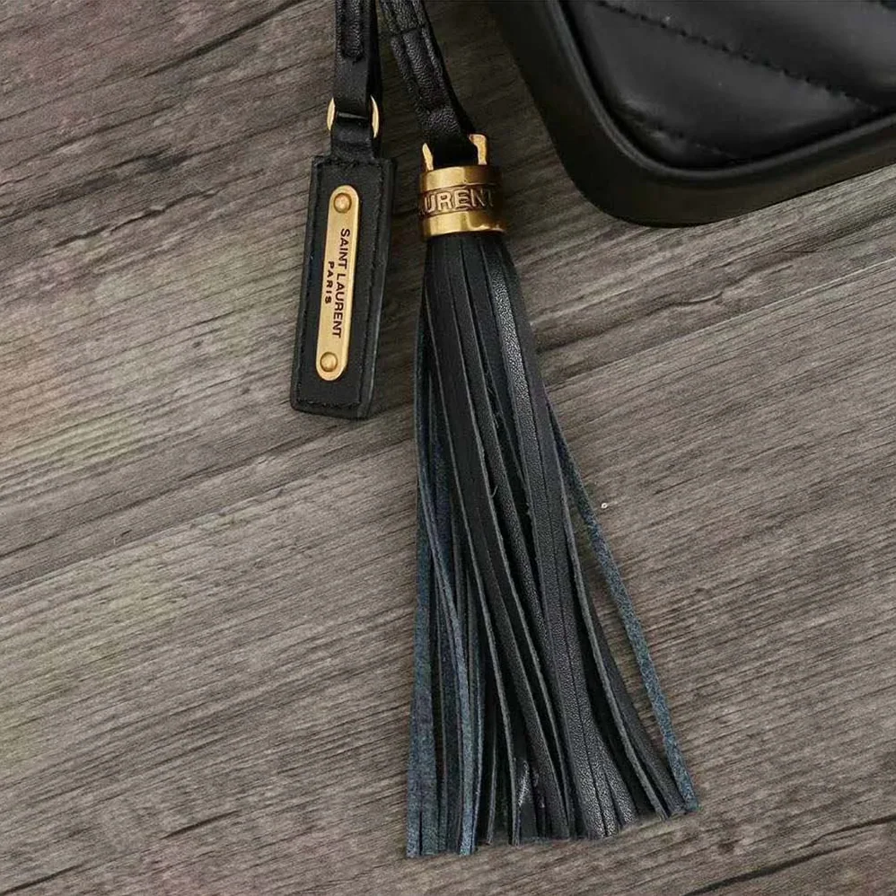 Saint Laurent YSL Lou Camera Bag Matelasse Leather for Women in Gold Saint Laurent YSL Lou Camera Bag Matelasse Leather for Women in Gold