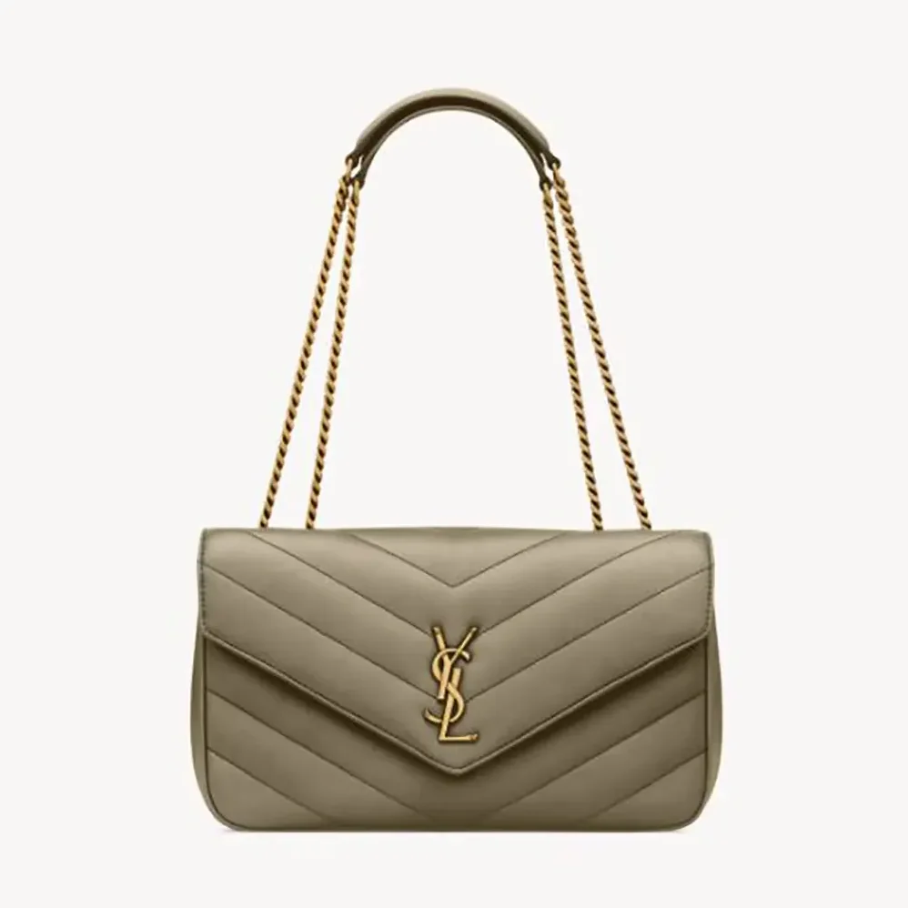 Saint Laurent YSL Loulou Medium in Matelasse Lambskin for Women