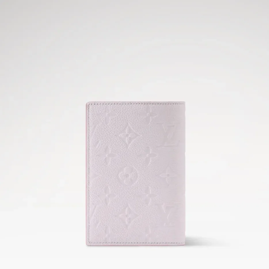Louis Vuitton Passport Cover in Sweet Lavender Monogram Empreinte