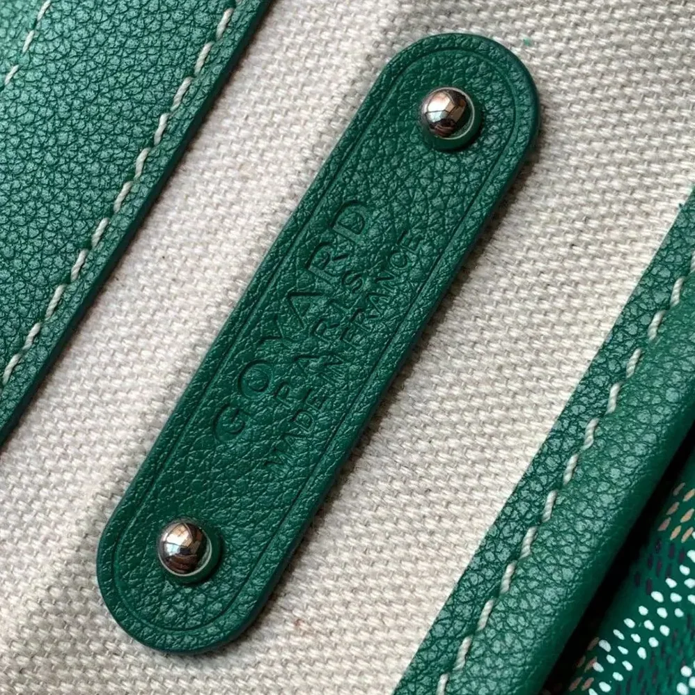 Goyard Saïgon Tote Bag for Women in Green Goyard Saïgon Tote Bag for Women in Green