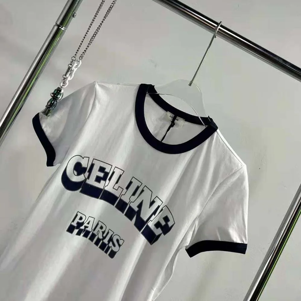 Celine Paris 70s T for Men in shirt in Cotton Jersey Celine Paris 70s T for Men in shirt in Cotton Jersey