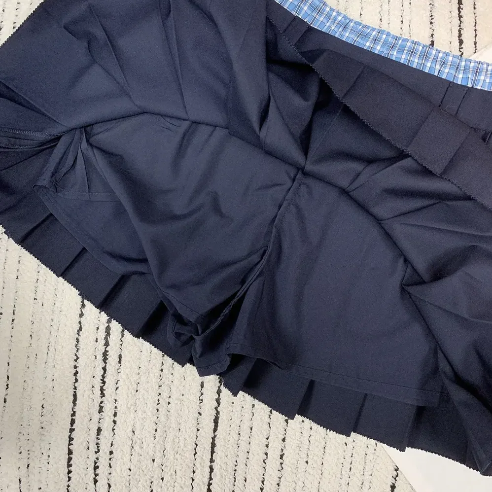 Miu Miu Pleated Batavia Miniskirt for Women Miu Miu Pleated Batavia Miniskirt for Women