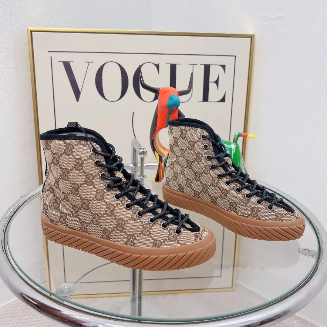 Gucci High-Top Maxi GG Sneaker Grey for Women