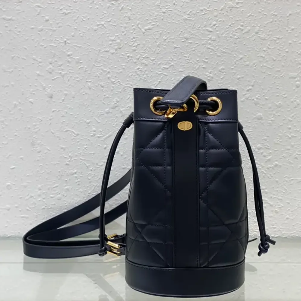 Dior Small Dior Backpack Black Supple Maxicannage Calfskin for Women Dior Small Dior Backpack Black Supple Maxicannage Calfskin for Women