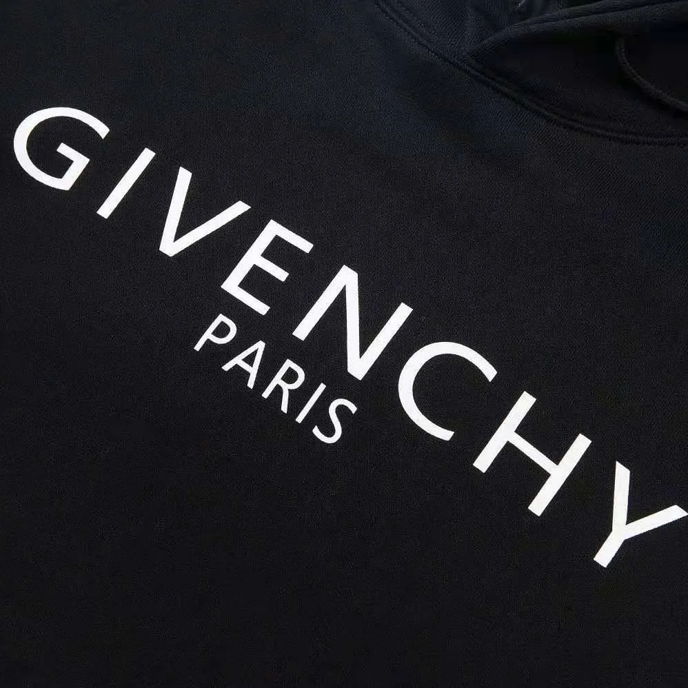 Givenchy Reverse Hoodie in Fleece for Women in Black Givenchy Reverse Hoodie in Fleece for Women in Black