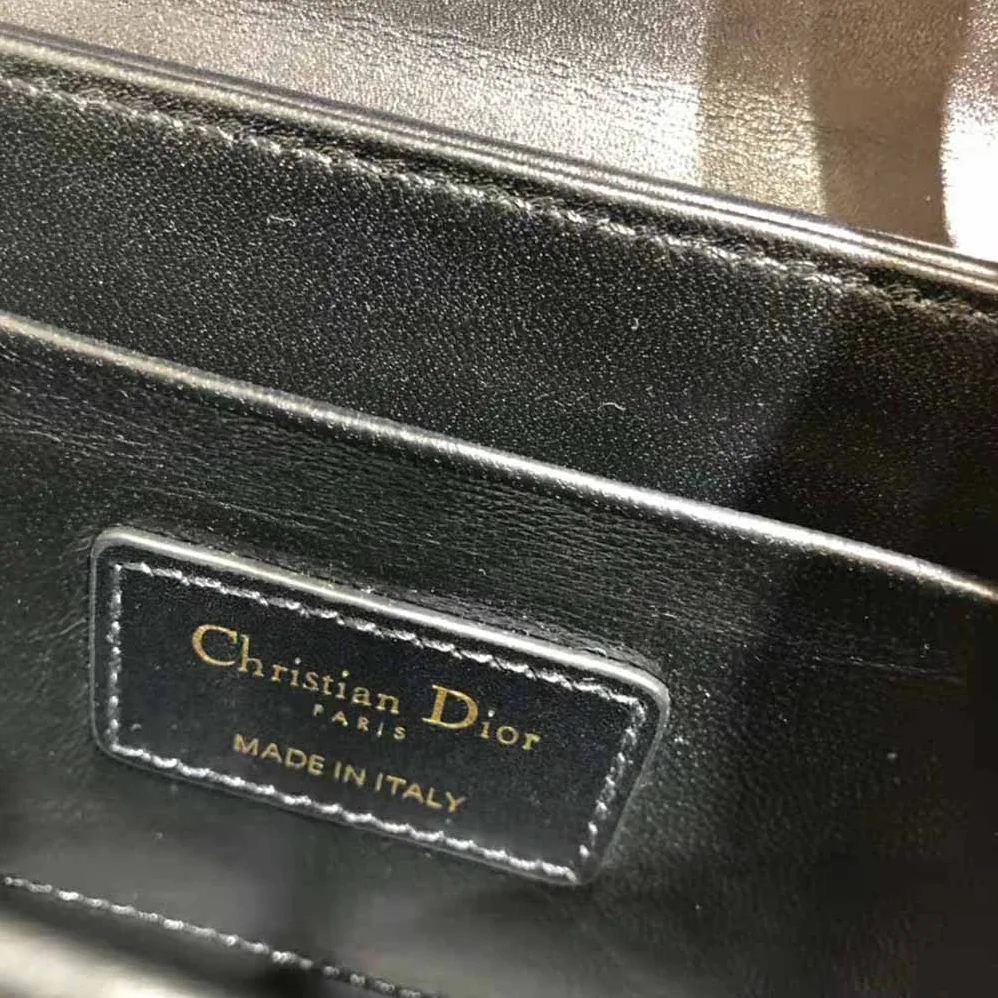 Dior 30 Montaigne Box Bag Black Box Calfskin for Women Dior 30 Montaigne Box Bag Black Box Calfskin for Women