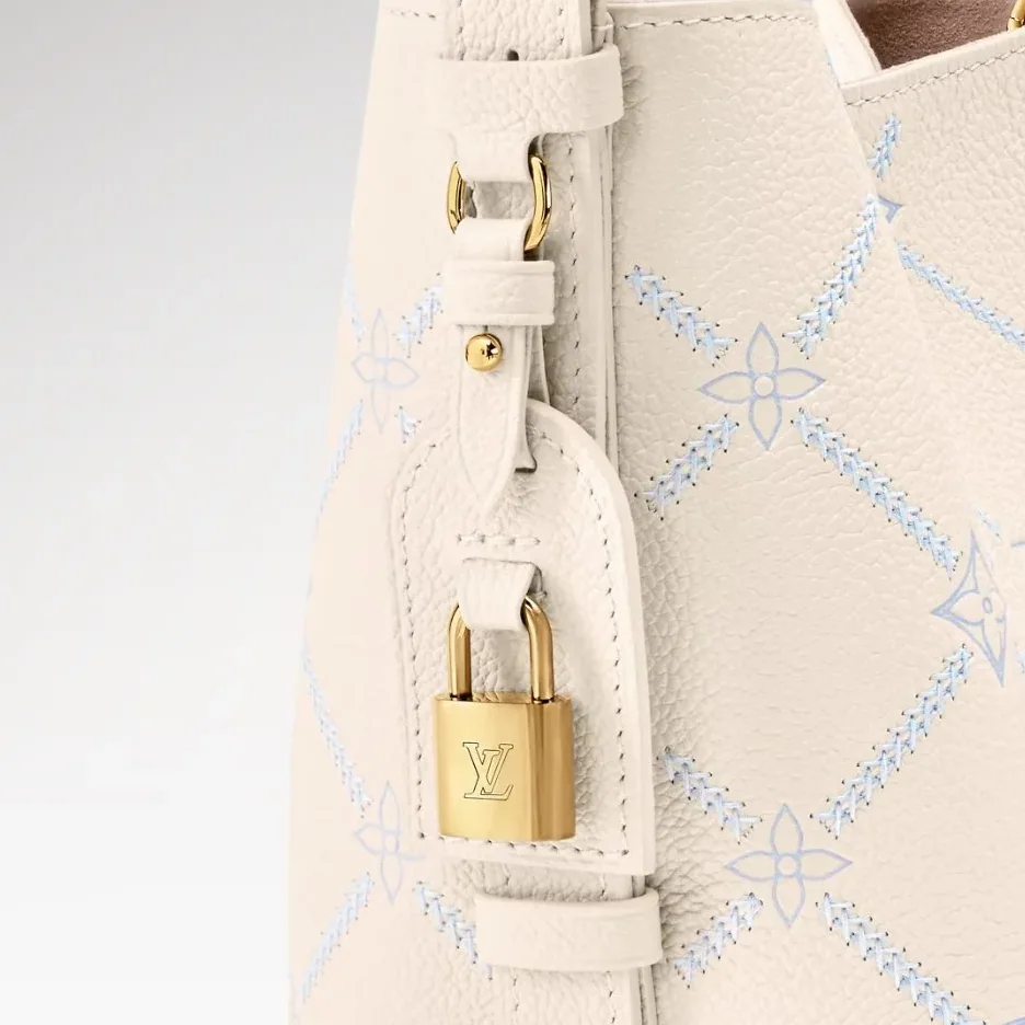 Louis Vuitton All In BB Bucket Bag in Quartz Couture Gold Hardware