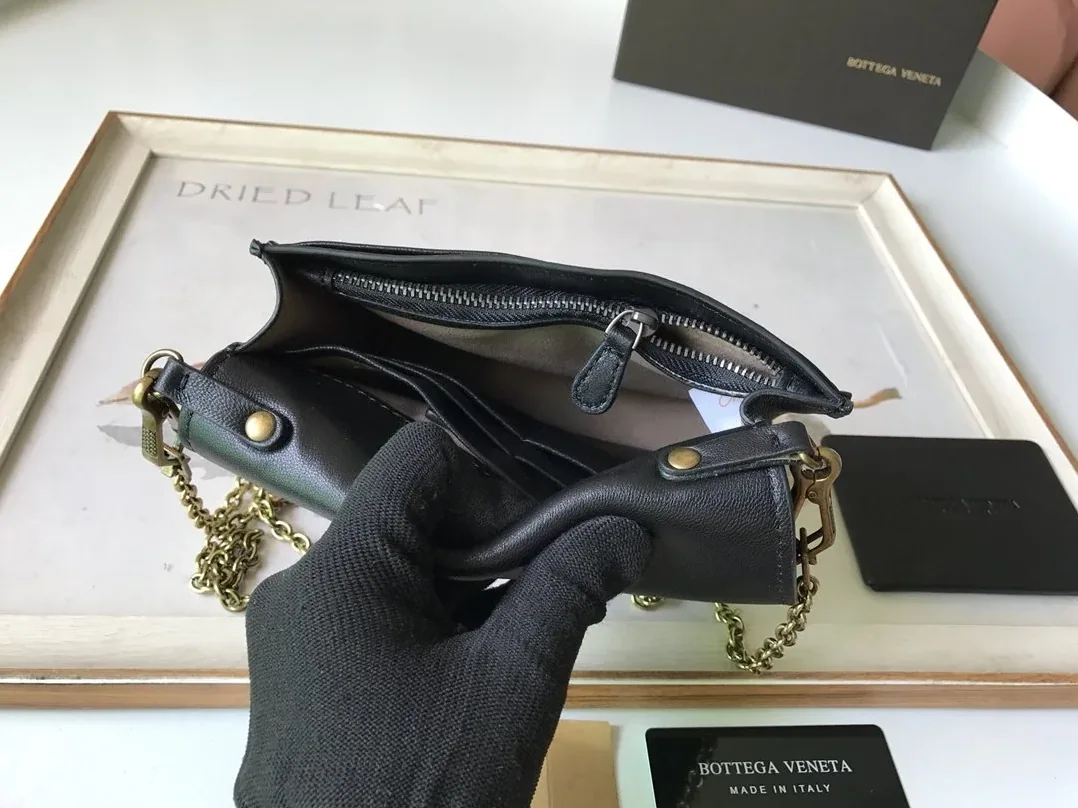 Bottega Veneta Crossbody Black