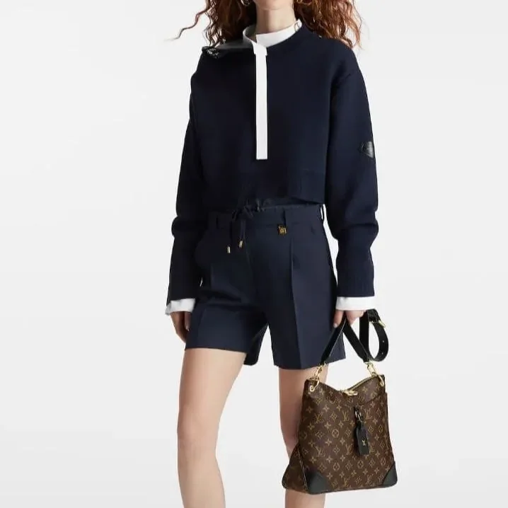 Louis Vuitton Odeon MM Monogram Canvas Black /