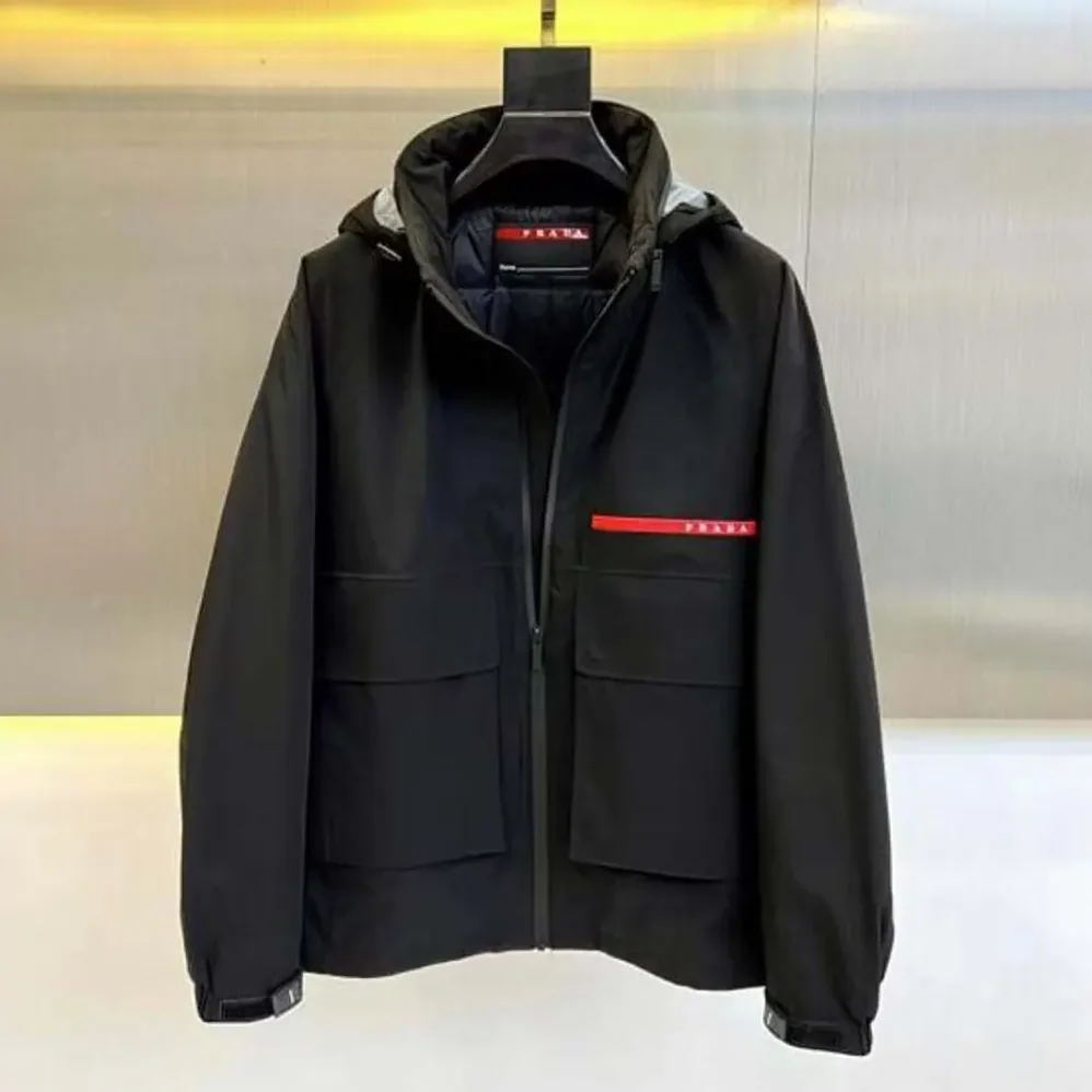 Prada GORE-TEX PRO Jacket for Men in Black Prada GORE-TEX PRO Jacket for Men in Black