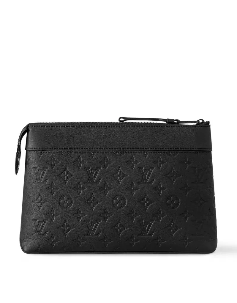 Louis Vuitton Pochette Voyage Souple Black Bag / Louis Vuitton Pochette Voyage Souple Black Bag /