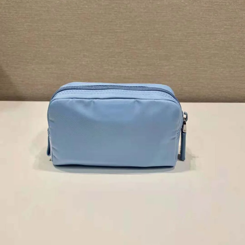Prada Small Re-Nylon Wallet for Women in Blue