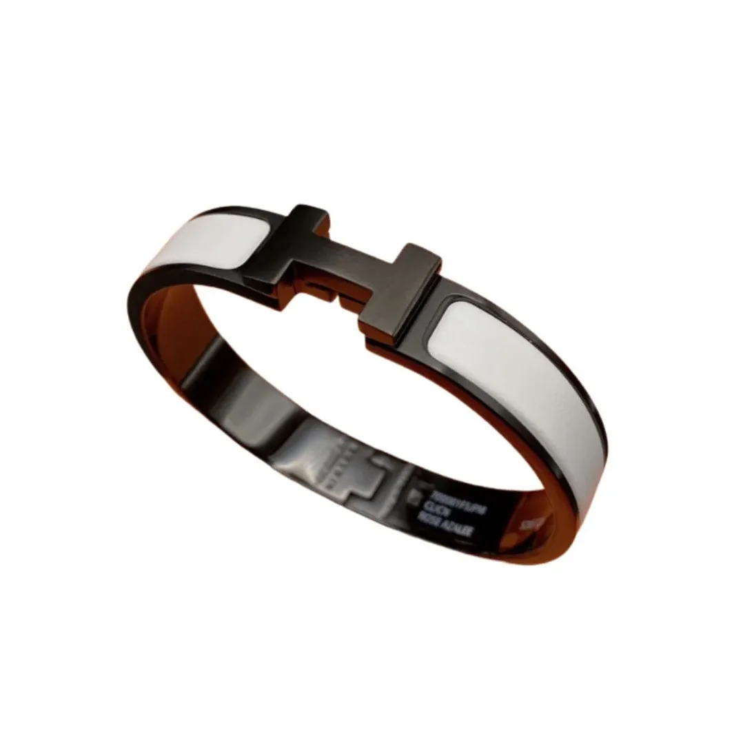 Hermes Clic Hh Bracelet White