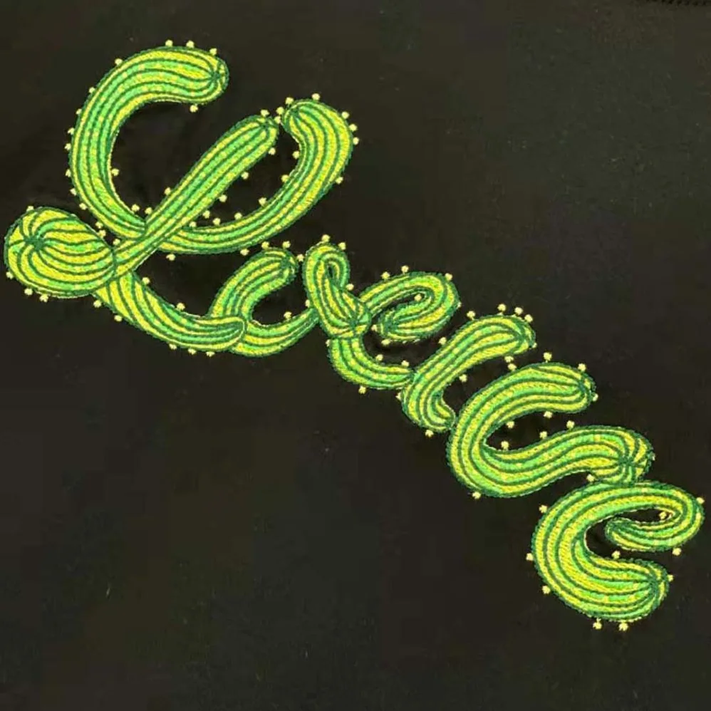 Loewe LOEWE Cactus T-shirt in Cotton for Women in Black Loewe LOEWE Cactus T-shirt in Cotton for Women in Black