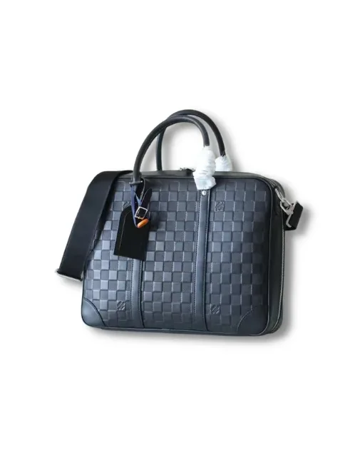 Sirius Briefcase Damier Black / Sirius Briefcase Damier Black /