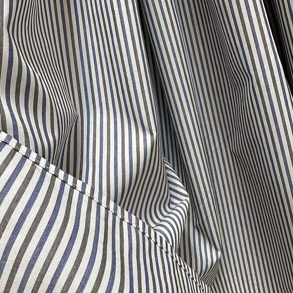 Prada Striped Poplin Skirt for Women