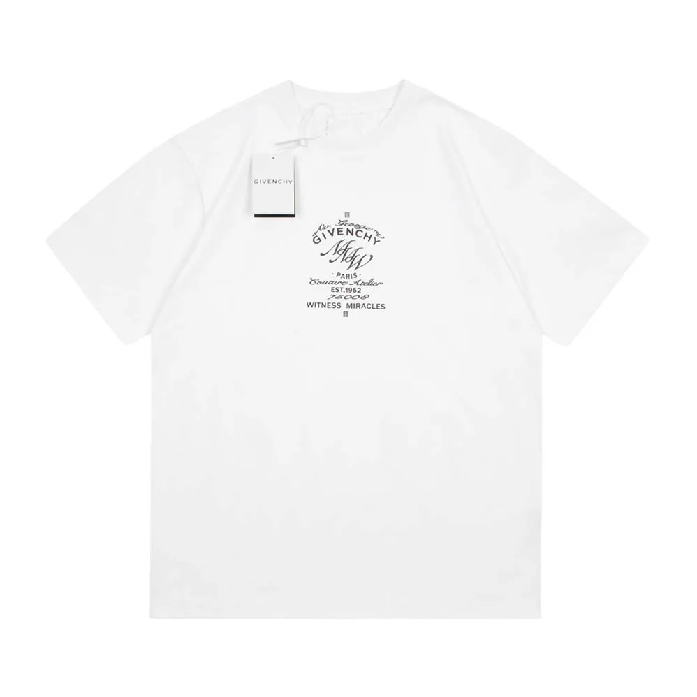 Givenchy GIVENCHY MMW Printed Slim Fit T-shirt for Men in White