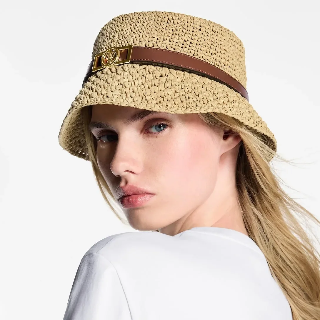 Louis Vuitton Dauphine Summer Hat Natural Beige