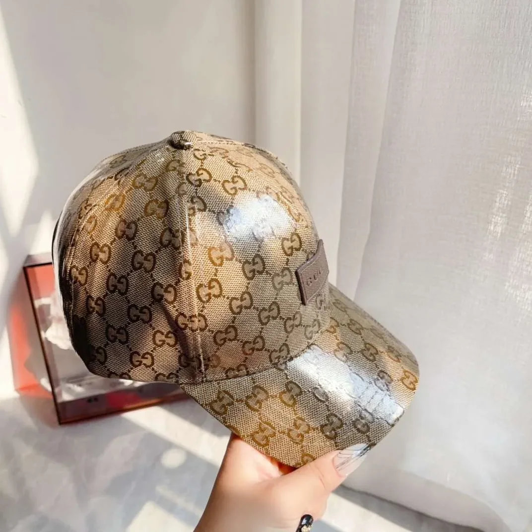 Gucci GG Canvas Baseball Hat Brown Gucci GG Canvas Baseball Hat Brown