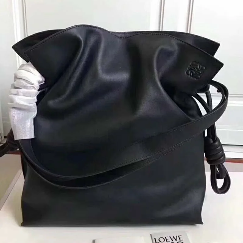 Loewe Flamenco Knot Small Bag Black in Nappa Leather for Women Loewe Flamenco Knot Small Bag Black in Nappa Leather for Women