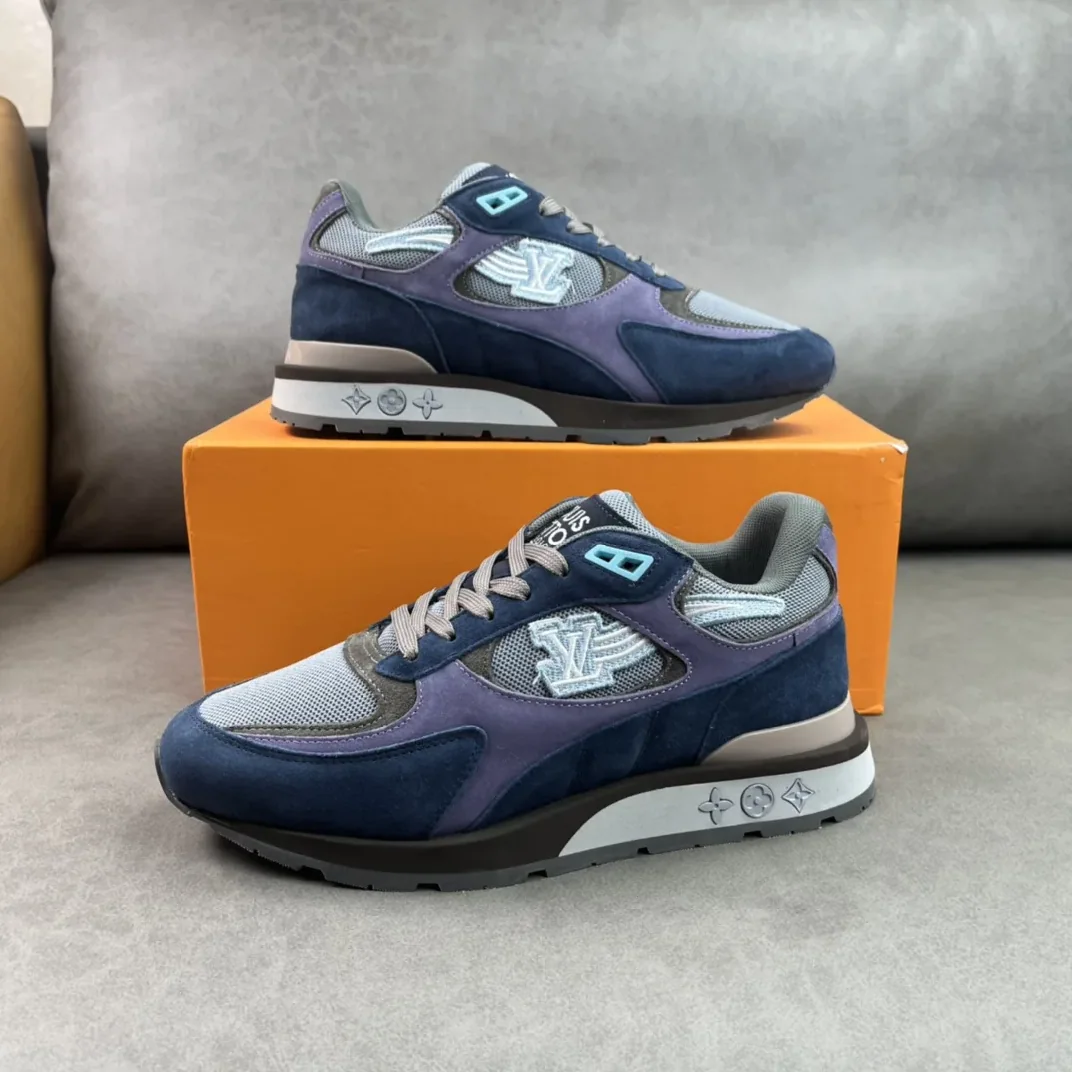 Louis Vuitton Run Away Sneaker Blue LV 1A9J03