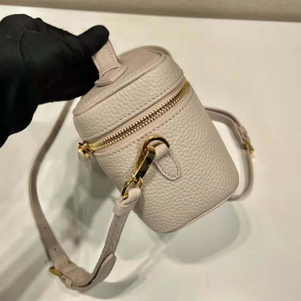 Prada Leather Mini-Bag for Women in Sandy Prada Leather Mini-Bag for Women in Sandy