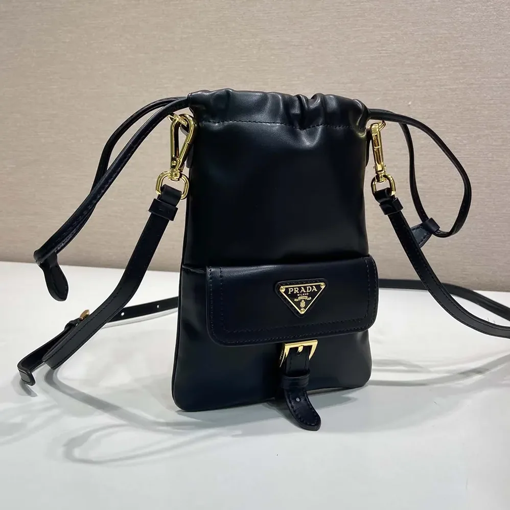 Prada Nappa Leather Pouch for Women