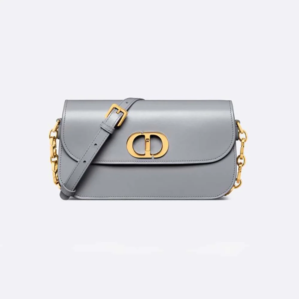 Dior 30 Montaigne Avenue Bag Ethereal Gray Box Calfskin for Women Dior 30 Montaigne Avenue Bag Ethereal Gray Box Calfskin for Women