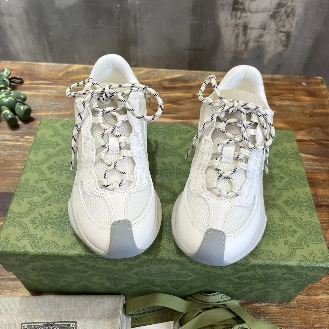Gucci Run Sneaker White Gucci Run Sneaker White